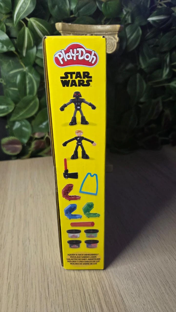 Play-Doh Star Wars - Moldagem Sabres Laser & Figuras Dark Vador Luke Skywalker – photo 4
